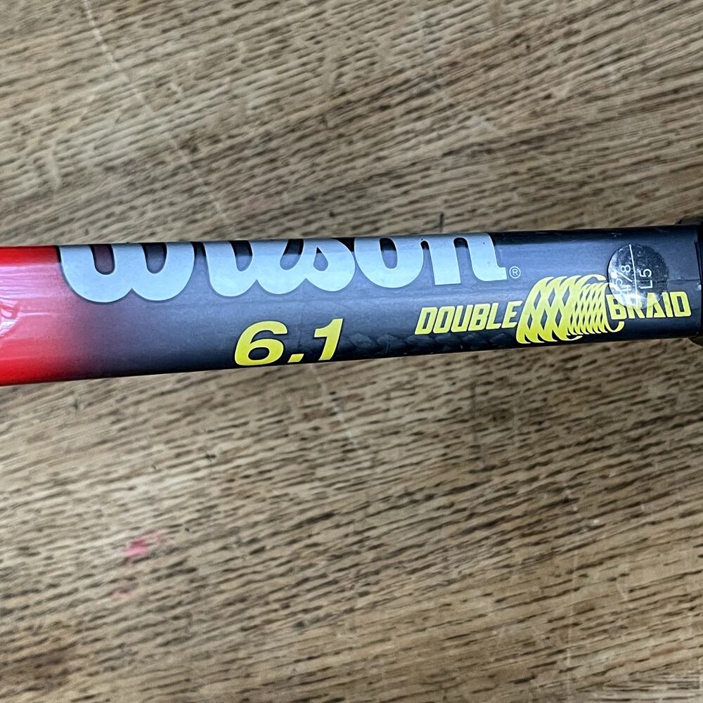 Wilson Hyper Bar OS ProStaff Tennis Racquet #5 4 5/8 - Picture 8 of 11